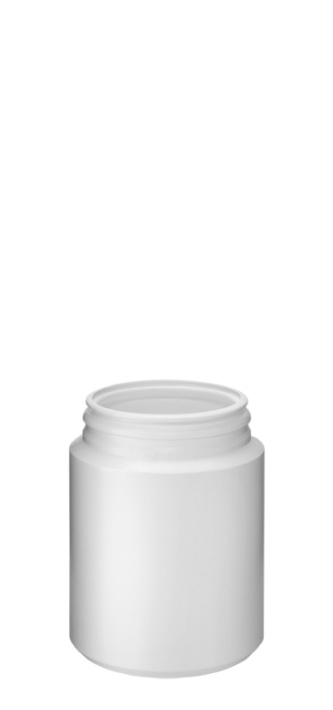 Tablet jar 200ml 58HG HDPE white